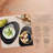 Faux Leather Placemats And Coasters - Set Of 4 Round Modern Black Table Mats- Heat Resistant, Waterproof & Non Slip Place Mat