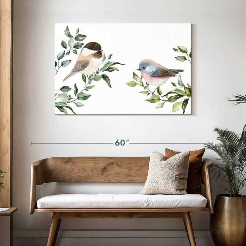 Brampt Birds On Branches, 30" H x 45" W