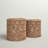 Zander 2-Piece Wicker Drum Nesting Table Set