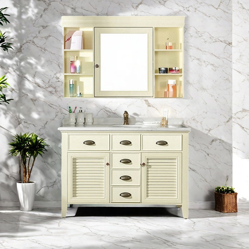 Armoire de salle de bain américaine.