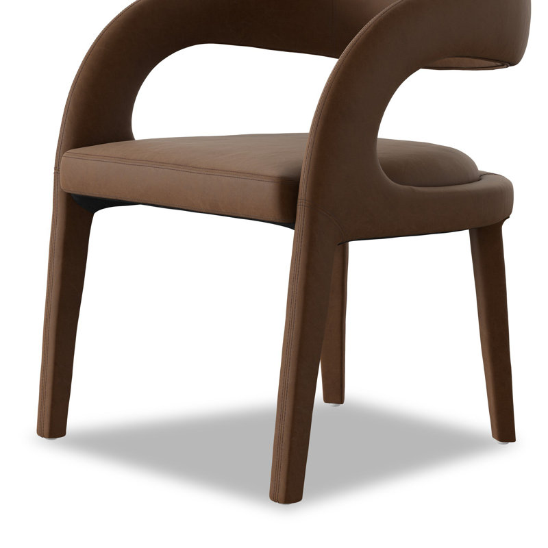 Hawkins Standard Upholstered Arm Chair, Maestro Cigar