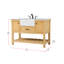 Ensemble de meuble-lavabo simple 48 po Pelaghia-57367822