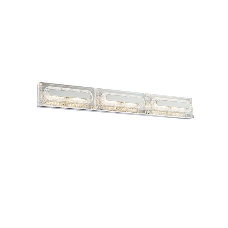 Soiree 3 - Light LED Vanity Light, Polished Nickel