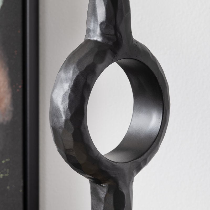 Lampe de table 38,75 "en métal avec abat-jour blanc