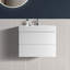 Meuble-lavabo mural simple de 30 po avec comptoir à surface solide avec trop-plein, pré-assemblé-289523153-303615347-330642045