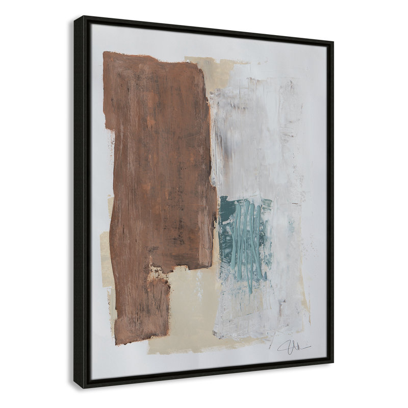 Together We Work " Together We Work I " by Filippo Ioco, Espresso Framed, 29.5'' H x 23.5'' W x 2'' D