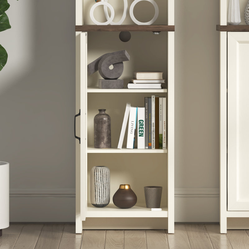 Allysyn Farmhouse 63.7"H Freestanding Bathroom Storage Cabinet