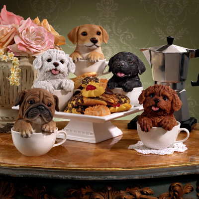 Figurine chiot puppuccino