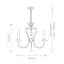 Noi 3 - Light Candle Style Chandelier-9835220