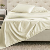 Superior Cotton Blend 1400-1500 Thread Count Solid Deep Pocket Bed Sheet Set