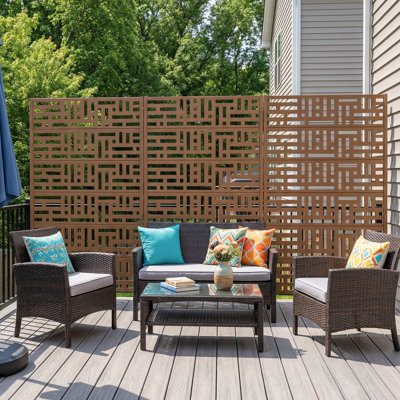 Outdoor Metal Privacy Screen
