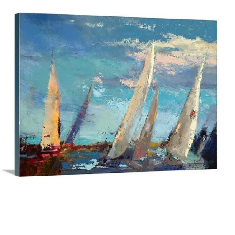 «Carwell Magnificence» par Beth A. Forst, reproduction d'art, H 18 po x l 24 po x P 1,5 po, Toile