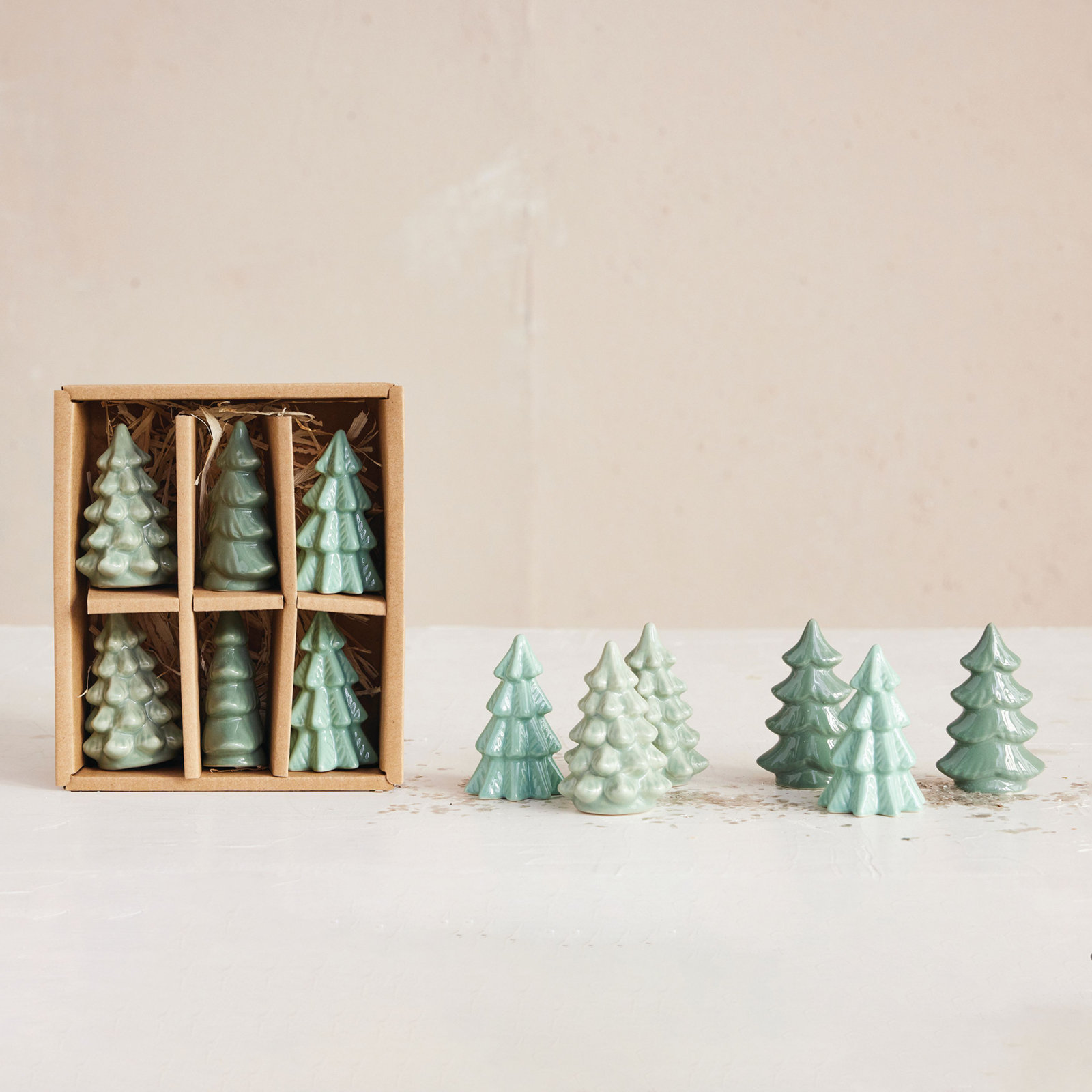 Ceramic Tabletop Christmas Tree
