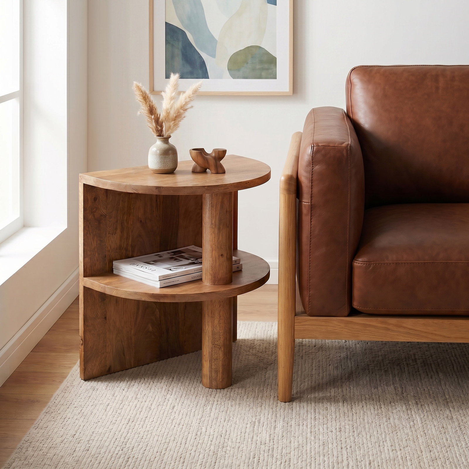 End Table, Honey