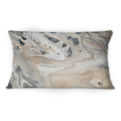 Abstract Throw Pillow
