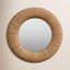 Cal Rattan wall mirror
