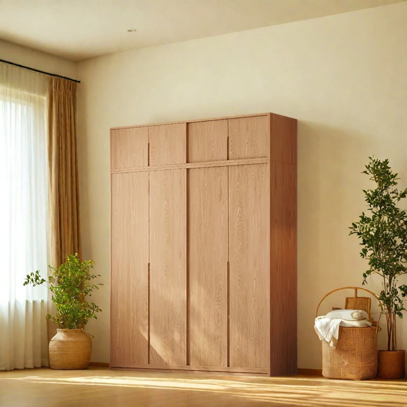 Garde-robe simple en forme de bûche, H 98 po x l 47 po x P 24 po