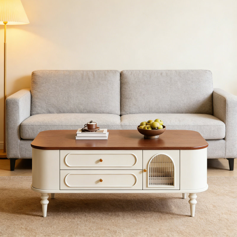 Table basse minimaliste de style français