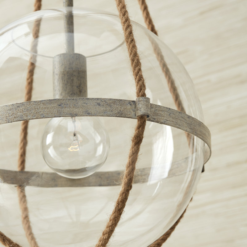 Lake Park 1 - Light Single Pendant, Mystic Sand