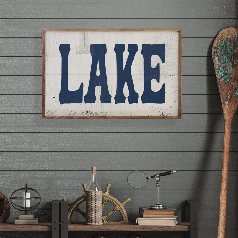 Lake Bold Whitewash, 16" H x 24" W