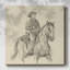 Western Rider S croquis I sur toile-185148089