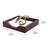 Decozen Dragonfly Metal Arm Solid Wood Napkin Holder – Elegant Christmas Gift for Kitchen Decor