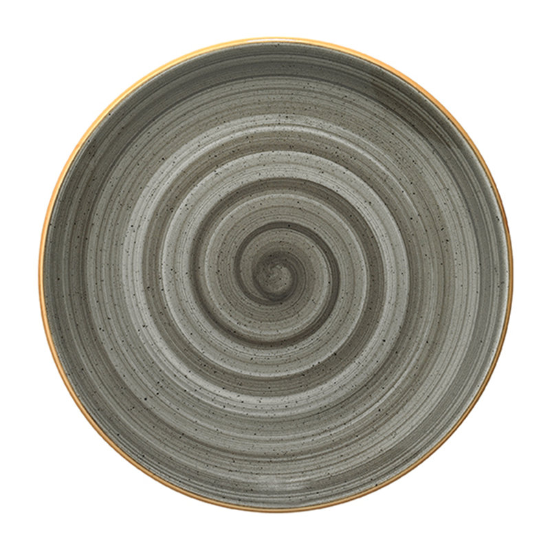 Assiette plate 10 ", gris