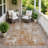Machine Washable Indoor/Outdoor Chantille ACN2693 Abstract Rug-860230711-860230704
