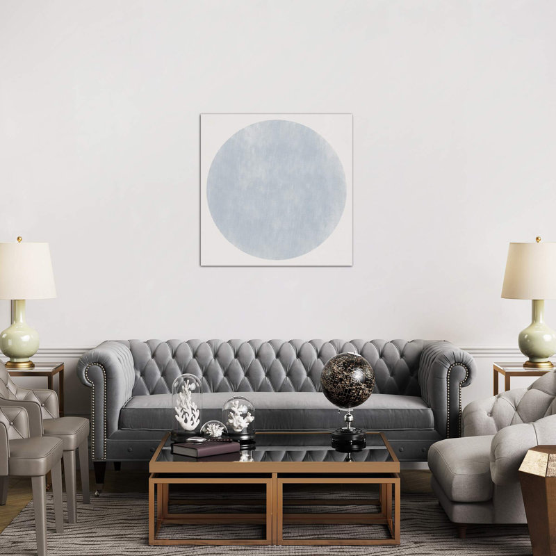 Modern Art- Circular Led Ll - Wrapped Canvas Print, 45.72 cm H x 45.72 cm W x 1.91 cm D