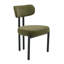 Chaise rembourrée avec structure en métal, chaise d'appoint moderne pour la cuisine / salle à manger-1381142462