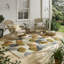 Floral Area Rug in Beige/Yellow/Gray-70210847