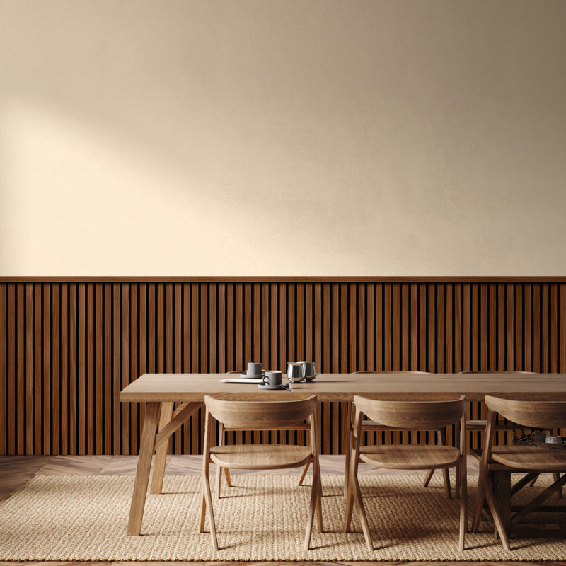 Wood Slat Texture, Walnut