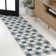 Drora Traditional Geometric Bold Gingham Navy/Cream Indoor/Outdoor Rug
