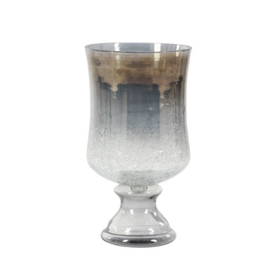 14" Glass Tabletop Hurricane