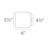 Bloc Aluminum LED Wall Light-39527862-39527864