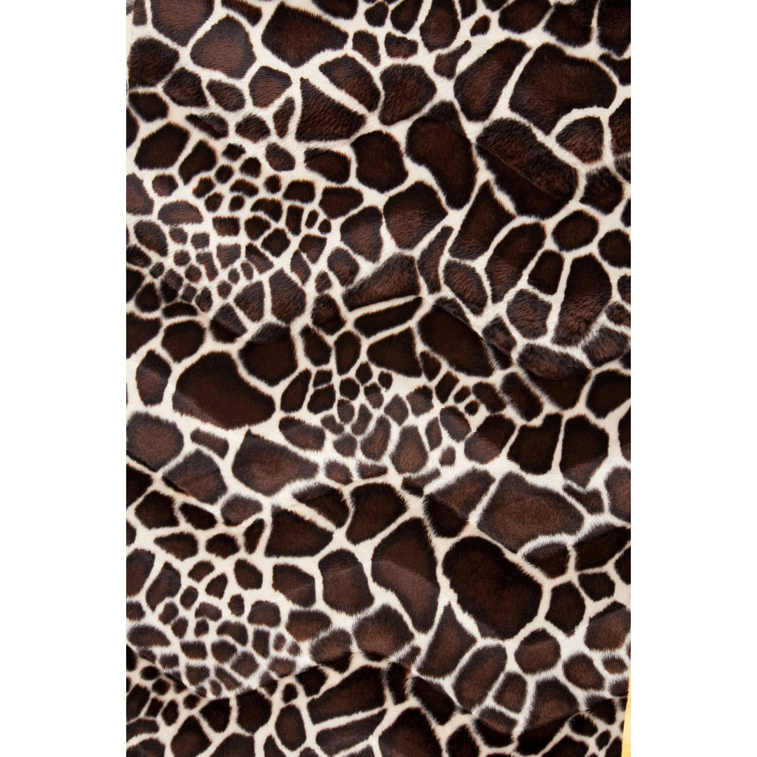 Giraffe Animal Print von DeniseBush - Kunstdrucke auf Leinwand - Wrapped Canvas