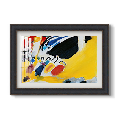 Impression III (Concert), 1911-Wassily Kandinsky-Custom Framed Print