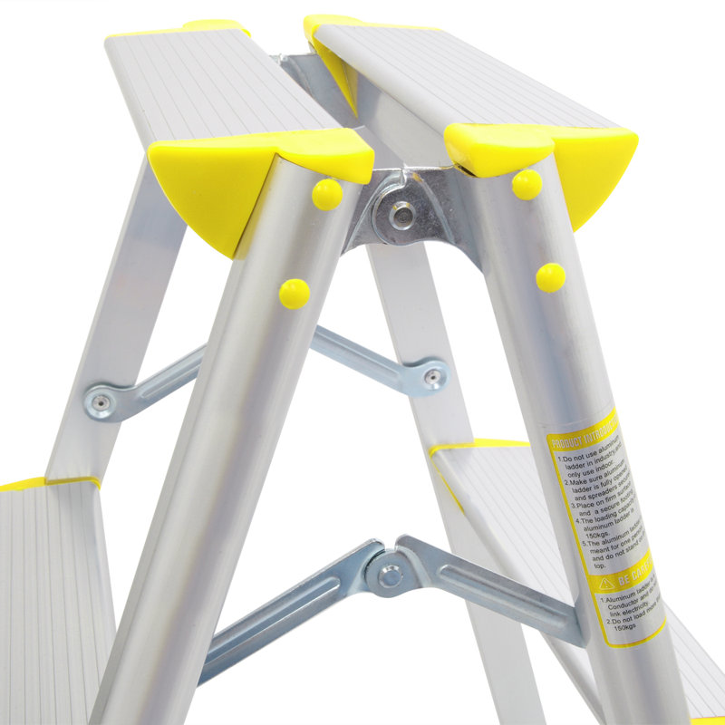 2 - Step Aluminum Lightweight Folding Small Step Ladder