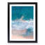 View of Dee Why Beach in Australia in Abstract - Picture Frame Graphic Art Print-55764099-55764098