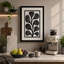 Striped Botanica Botanical - Wrapped Canvas-2034333611-2034333609