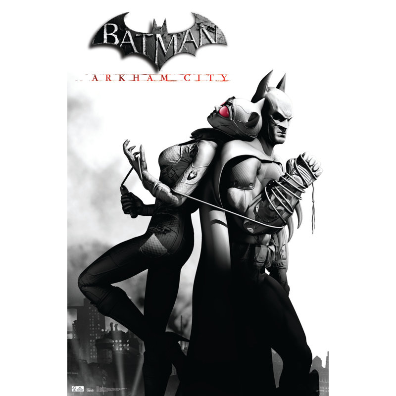 « arkham city-catwoman », impression sur papier