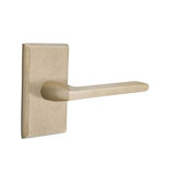 Lariat Flat Passage (Hall & Closet) Door Lever with Rectangle Rosette