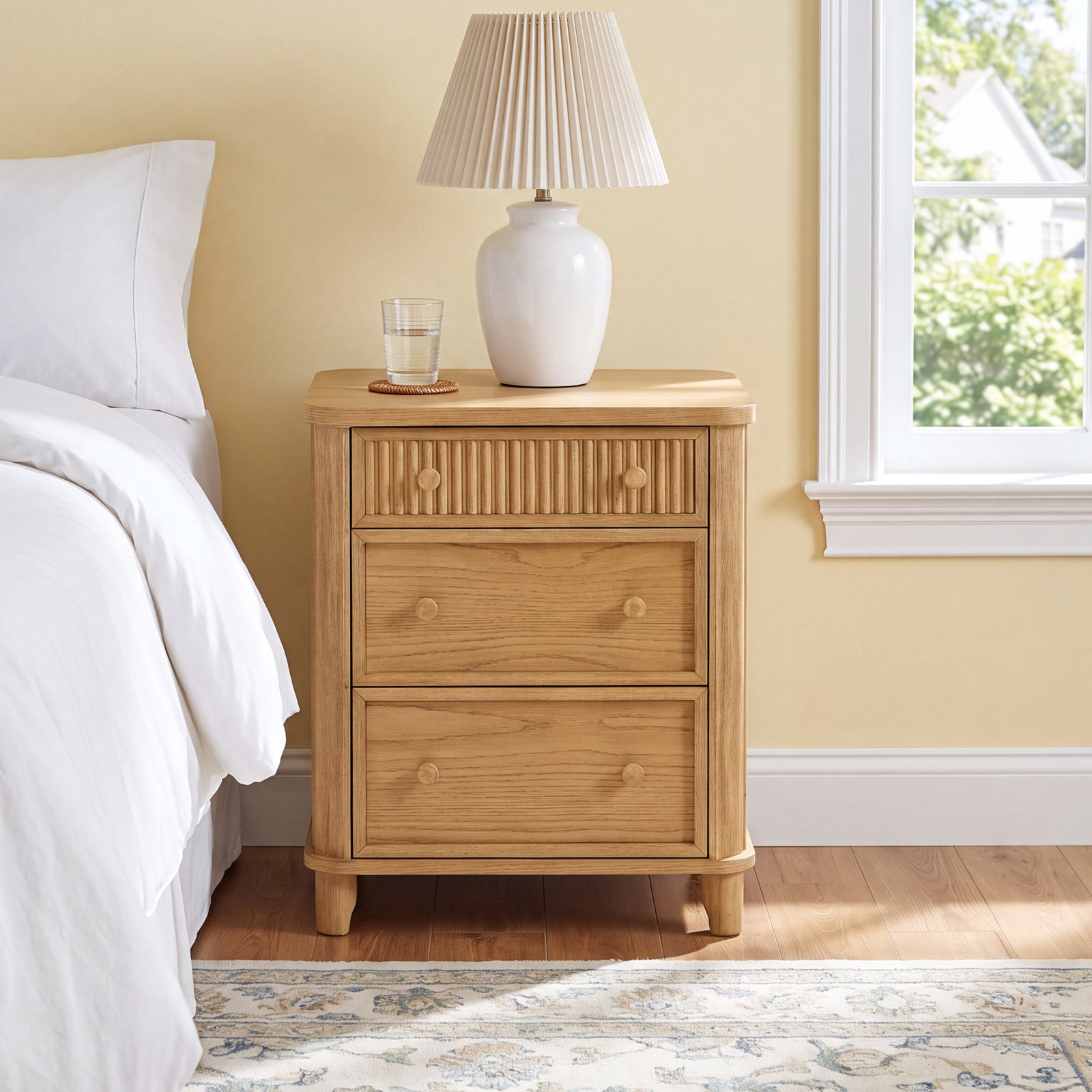Kennedy Oak Nightstand