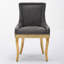 Chaises de salle à manger en chenille-450149815