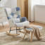 Fabric Rocking Chair-1484965623