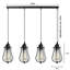 Bushman 4 - Light Black Pendant