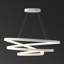 Yasmine Single Light Metal Dimmable LED Geometric Chandelier-535398709