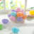 60PK 3"H Easter  Plastic Fillable Eggs In 6 Assorted Colours, 10 Of Each