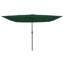 Garden Parasol with LED Strip Lights Polyester and Steel Sun Shade-1163912433