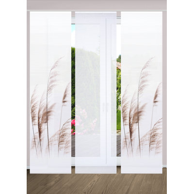Semi Sheer Sliding Panel